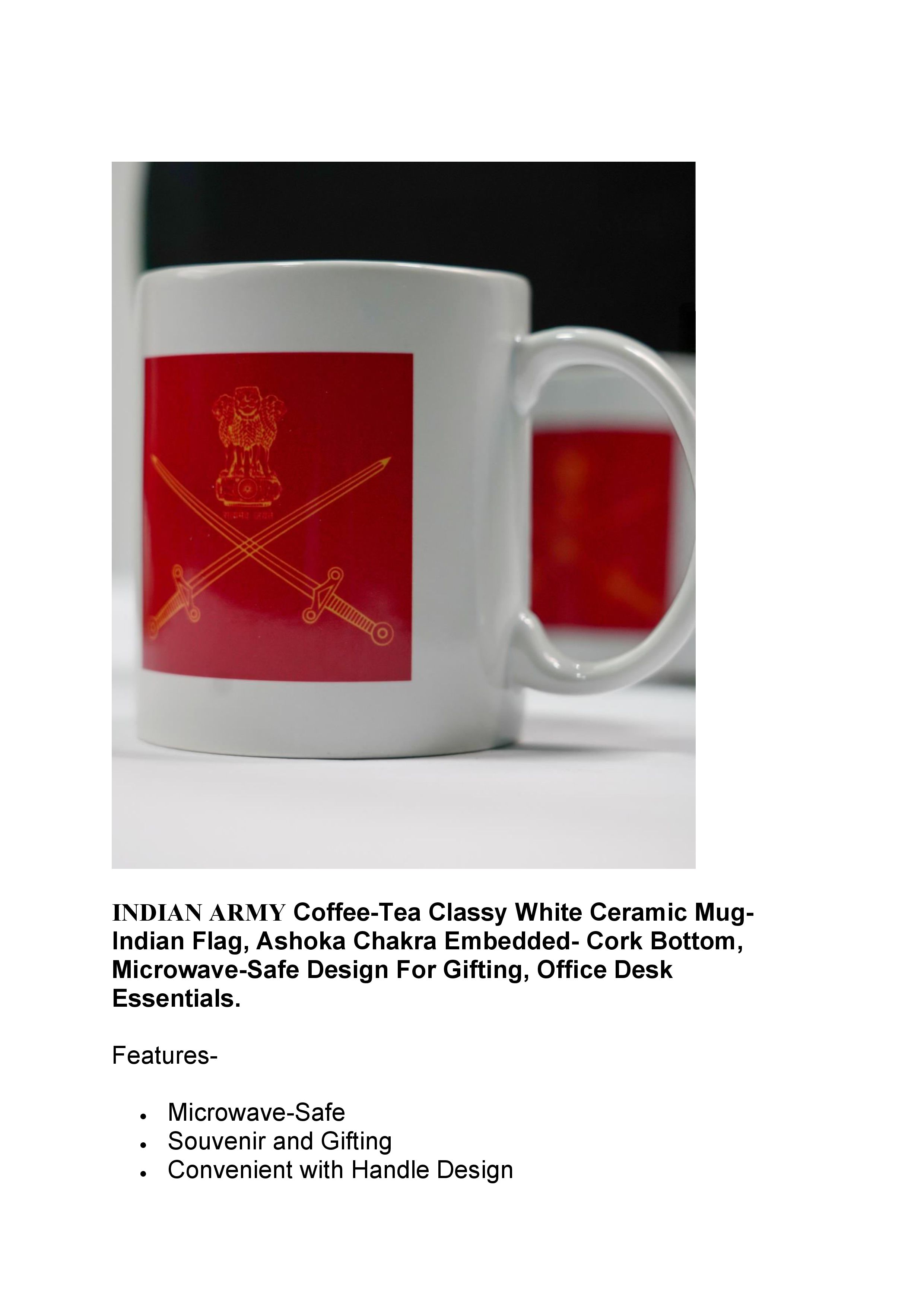 Indian Army Coffee Mug